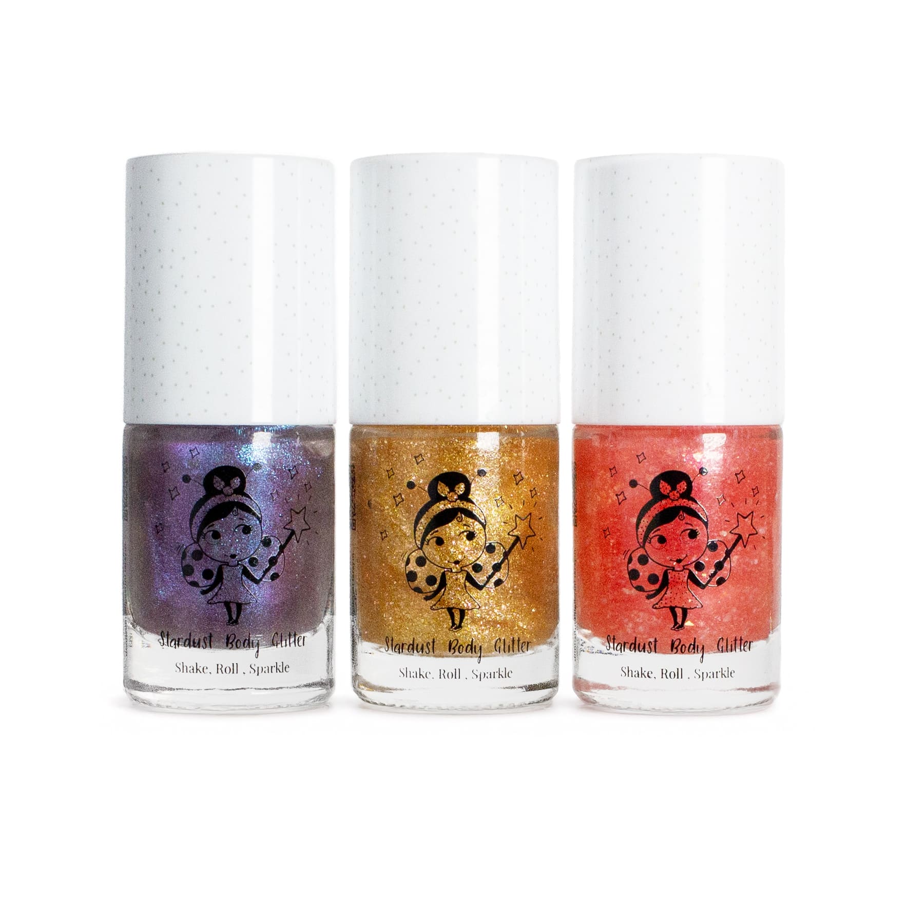 Planet Pink roll-on body glitter
