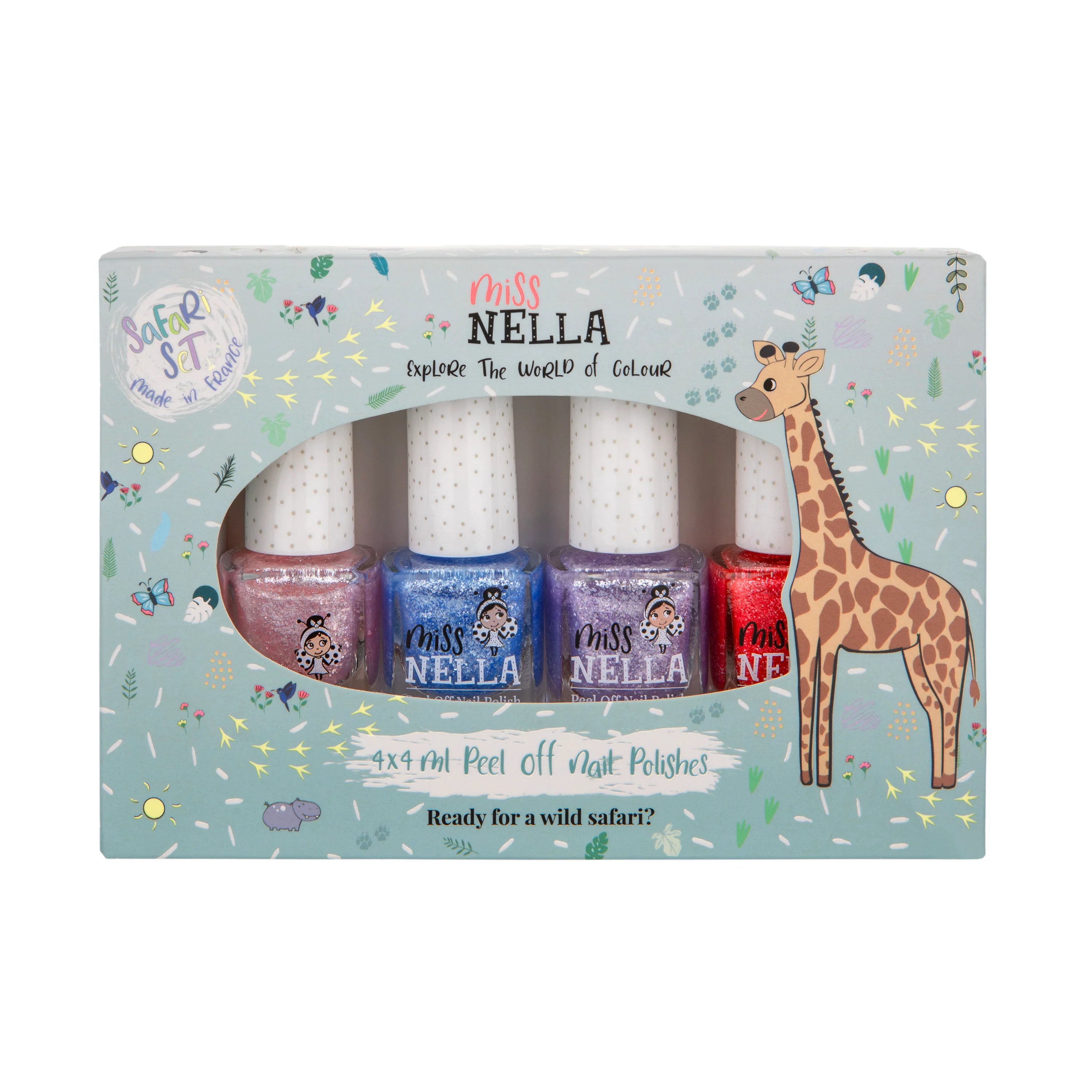 Safari Collection Pack (4 nail polish)