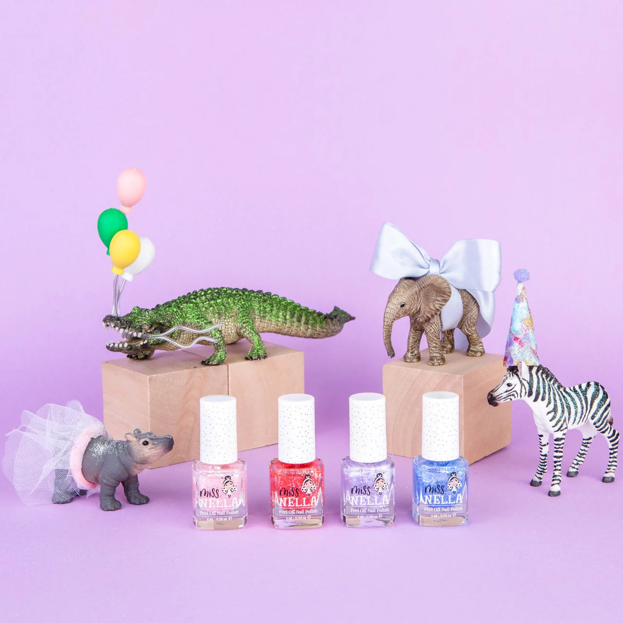 Safari Collection Pack (4 nail polish)